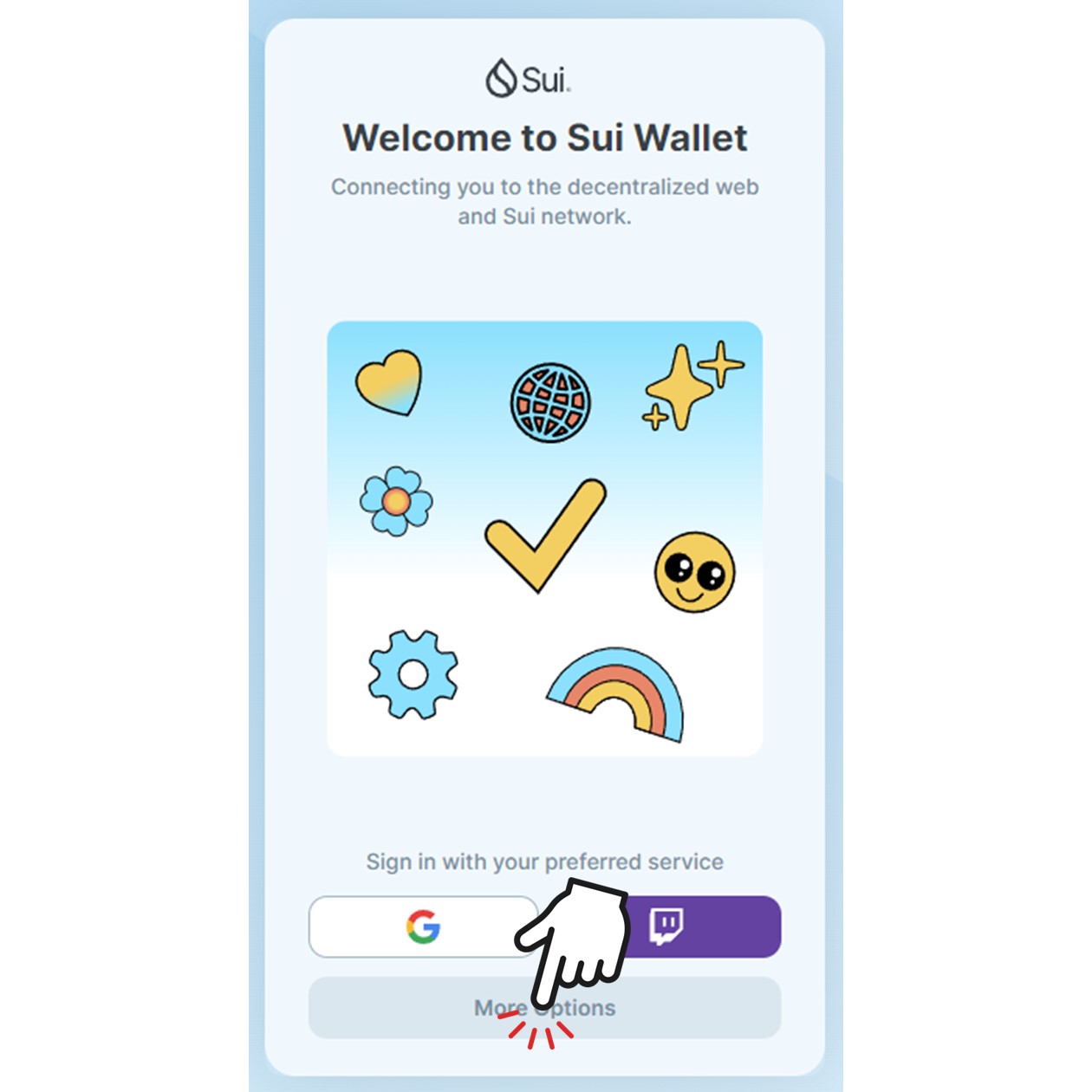 More Options（Sui Wallet / PC版）