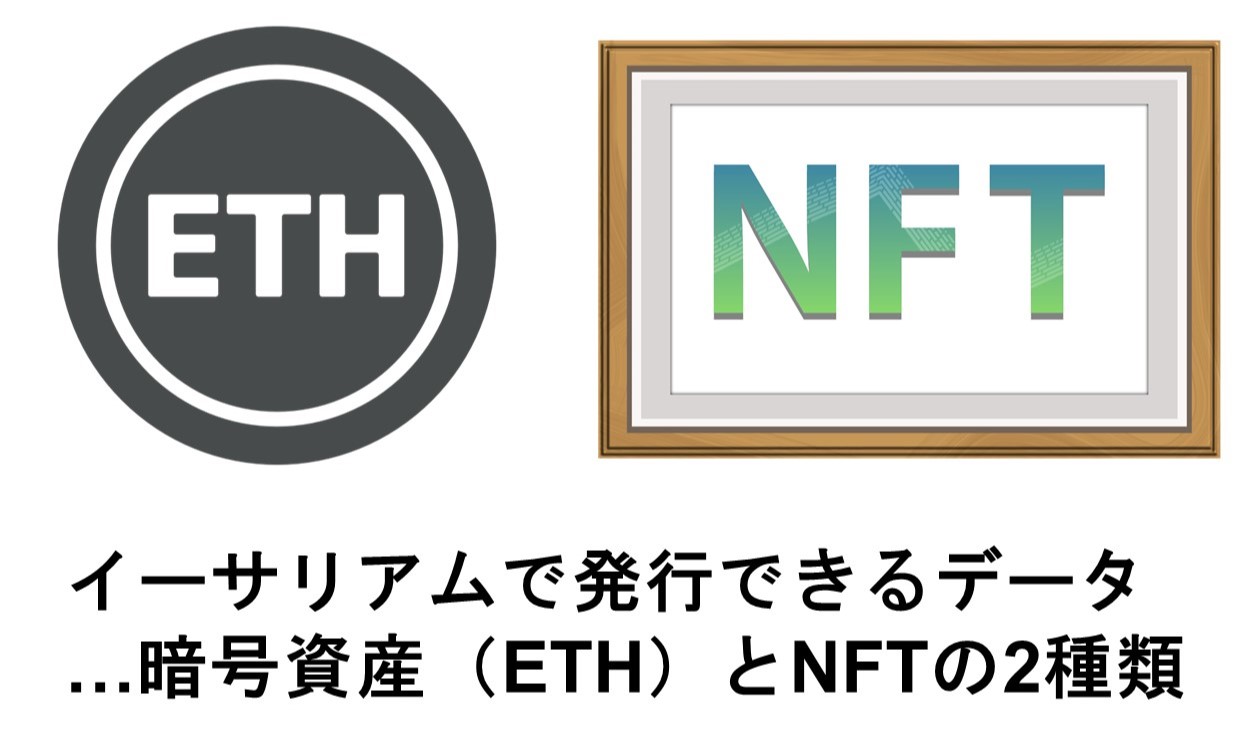 暗号資産（ETH）とNFT